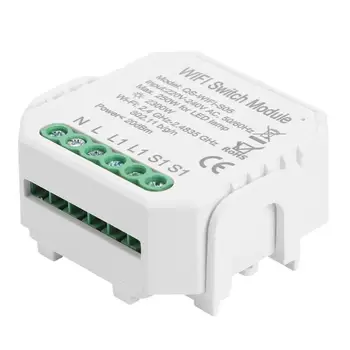 

Smart WiFi Switch Module Intelligent DIY Automation Module for Alexa Google Assistant Voice Control