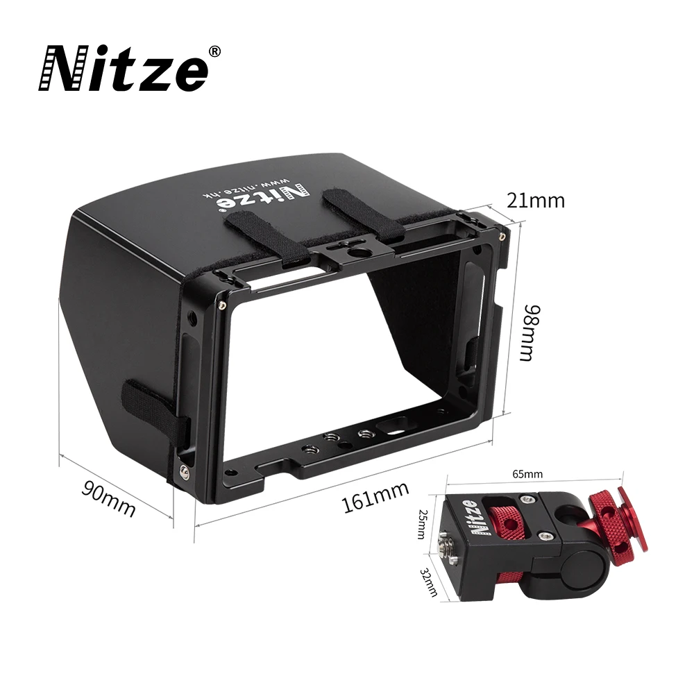 Клетка для монитора NITZE портов BM5 II 5 2 дюймов камера DSLR полевой монитор с экраном