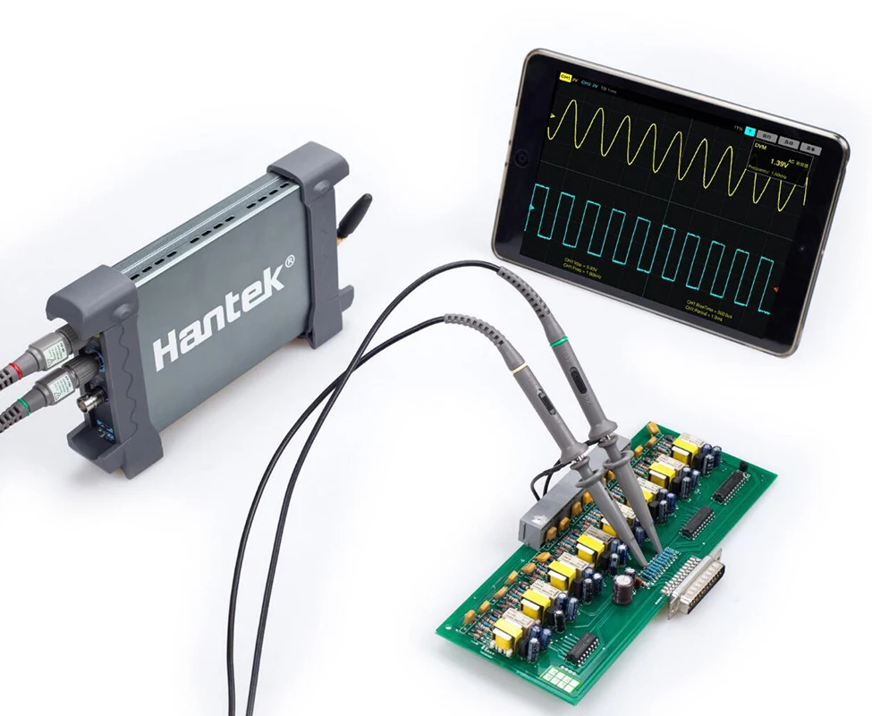 Hantek iDSO1070A 2CH 70 МГц цифровой осциллограф с портом USB iPhone/iPad/Android/Windows wifi