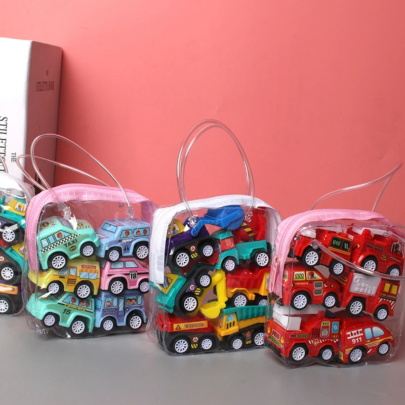 

6pcs/set Micro-mini Toy Car Kids Model Toy Pull Back Car Toys Traffic Early Learning Toys Model Kid Mini Cars Traffic Toys