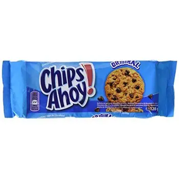 

Chips Ahoy! - Cookies, Galleta con gotas de chocolate, 128 g - [pack de 4]