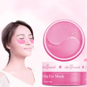 

Moisturizing Firming Eye Masks 60 Pieces Collagen Crystal Smooth Lifting Firmness Eye Patches Dark Remove Circles Fine Lines