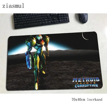 

metroid mouse pad gamer 700x400x3mm gaming mousepad Mass pattern notbook desk mat hot sales padmouse games pc gamer mats gamepad