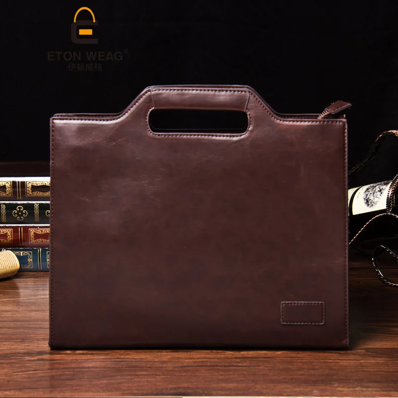 

New hand-held men's bag, one-shoulder bag, young man's slant bag, men's leisure business briefcase.