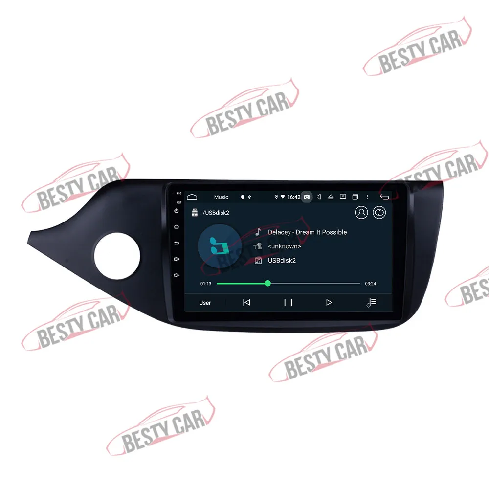 " ips Android 9,0 Автомобильный мультимедийный плеер Радио стерео для KIA Cee 'd CEED JD 2012- LHD gps навигация головное устройство DSP wifi