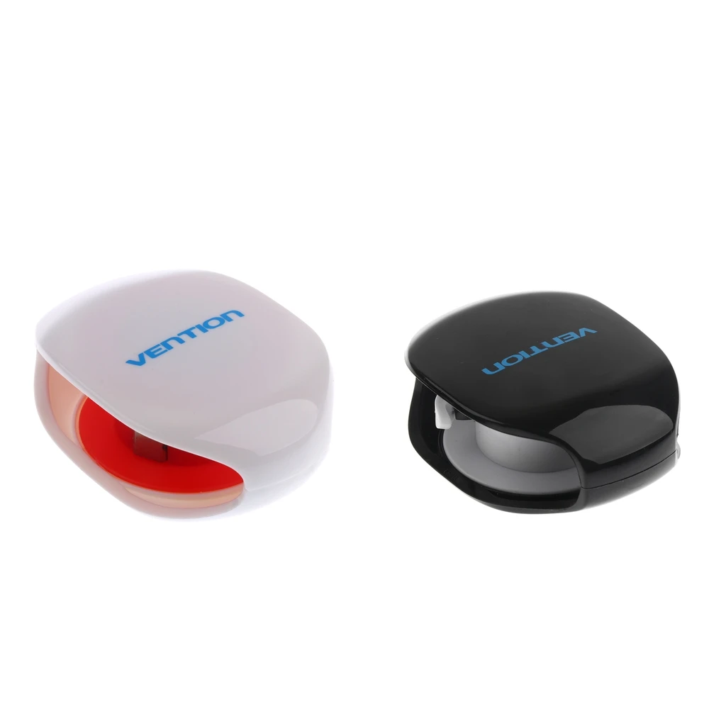 2Pack Automatic Cable Winder Cord Organizer Holder For Headphones/Digital
