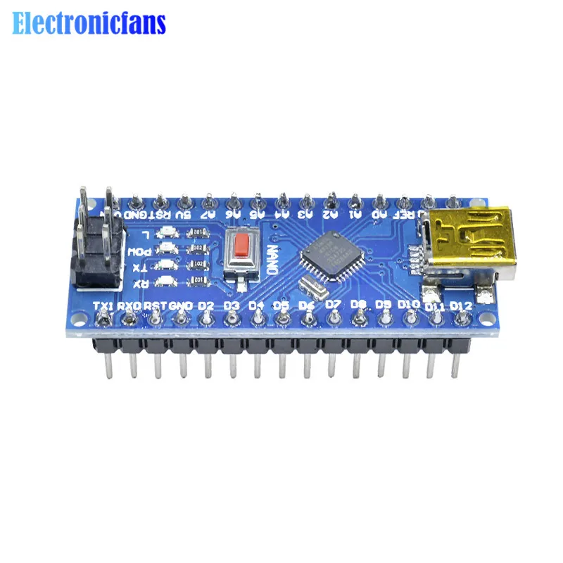 Nano Mini USB с Загрузчиком совместимый контроллер 3 0 Для arduino CH340 драйвер 16 МГц v3.0