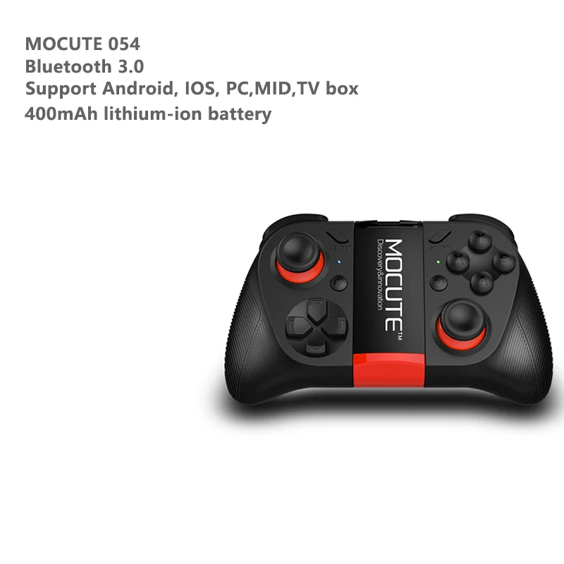Mocute Gamepad 060 PUBG Controller For Cellphone Ios Android Wireless Bluetooth-compatible Telescopic Joysticks For Mobile Phone 