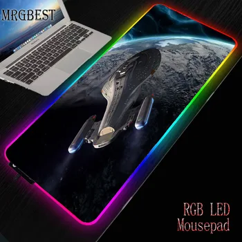 

MRGBEST Star Wars RGB Large Mouse Pad Lock Edge Waterproof Desktop Control Colorful Player Mousemat Game Accessories 900x400mm L