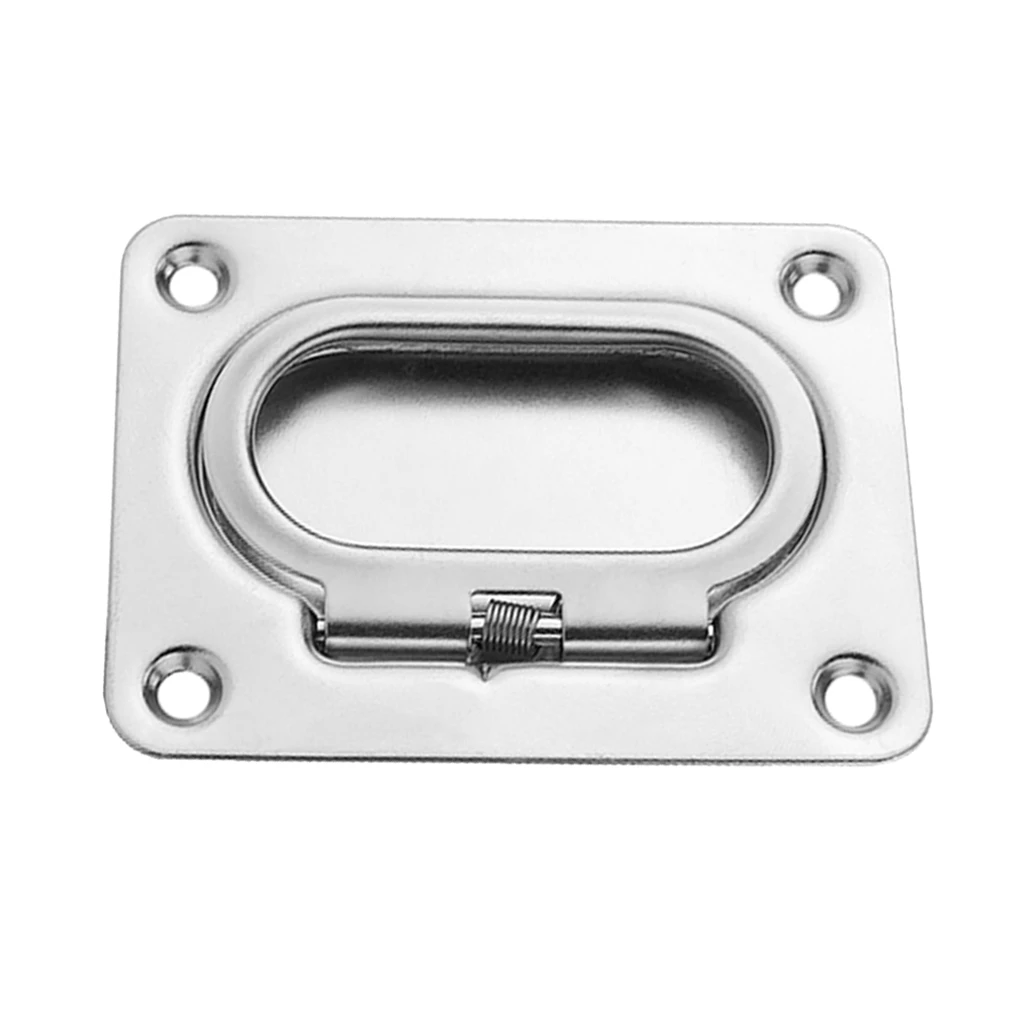 Durable Boat Recessed Hatch Pull Handle Marine Locker Flush Lift Ring Stainless Steel Easy to Install Durable Boat Recessed Hatch Pull Handle Marine Locker Flush Lift Ring Stainless Steel Easy to Install