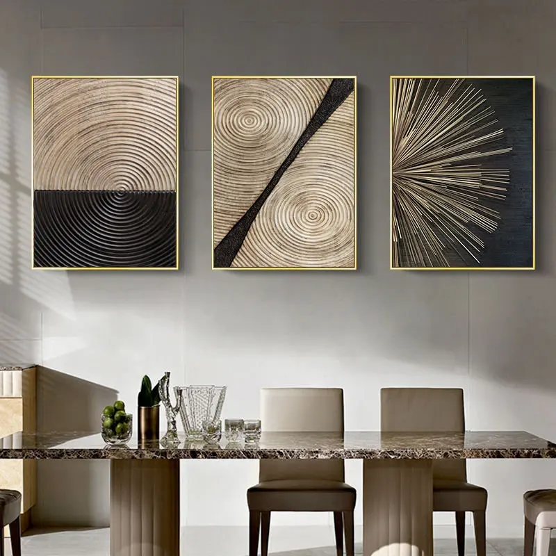 

Abstract Retro Poster Home Decor Picture Nordic Canvas Painting Wall Art Luxury Minimalist Art Poster and Print for Living Room