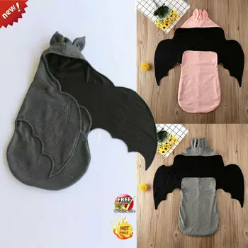 

Infant Newborn Baby Boys Girls Bat Shape Cotton Swaddle Blanket Wrap Sleeping Bag