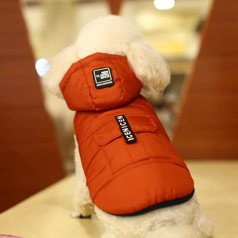 New Product Autumn and Winter Pet Clothes Waterproof Yorkshire Small