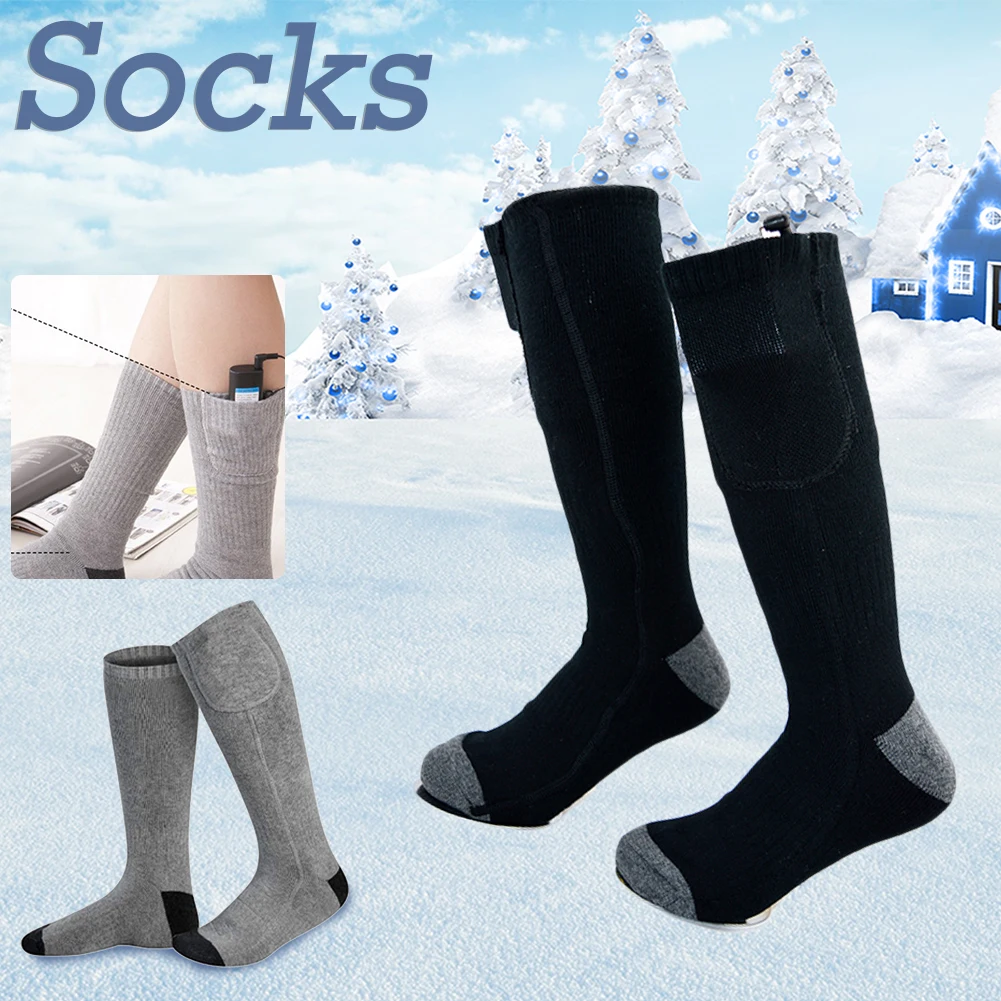 Thermal Socks Warm heating Warmer Winter Boot Electric Feet warming Fever 