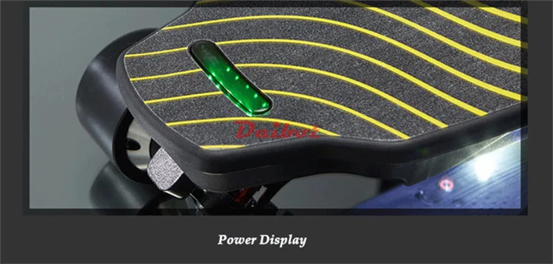 Daibot Foldable Electric Scooter 4 Wheel Electric Scooters Dual Motor 500W With Bluetooth Speaker Electric Skateboard Longboard  (26)