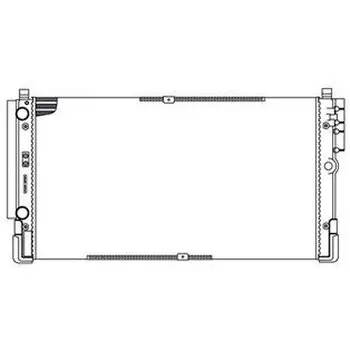 

Radiator VW T4 1.8-2.8/1.9D/2.4D 90 LUZAR LRc1871