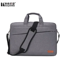 Kissyenia водонепроницаемый портфель для ноутбука для мужчин и женщин 13 14 15 дюймов Сумка для компьютера деловой чехол для ноутбука сумка на плечо KS1251