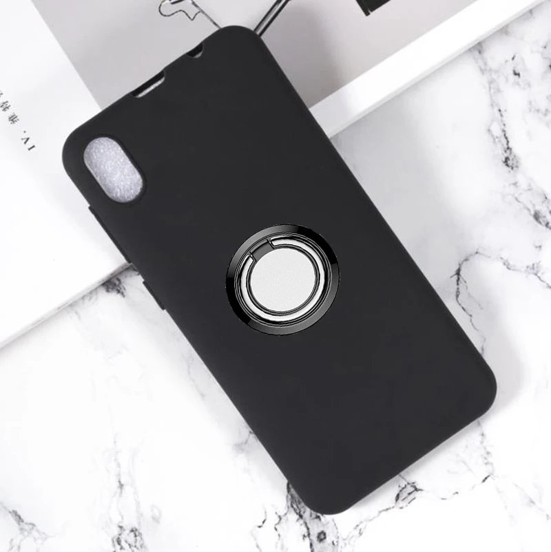 for Cubot J5 Back Ring Holder Bracket Phone Case Cover TPU Soft Silicone Cases 2019 | Мобильные телефоны и аксессуары