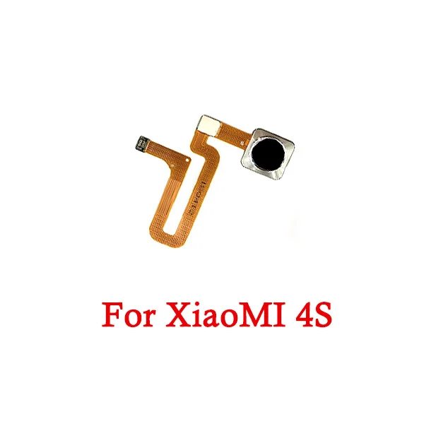 for 4S (black white) Главная кнопка гибкий кабель для XiaoMi 4S 5 X 5C 5S plus MAX MIX2 note2 отпечаток пальца вкл. Сборка кнопок Ключ Меню - Цвет: for 4S (black white)
