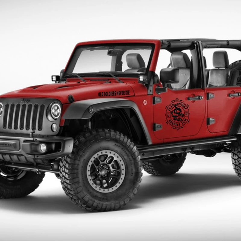 Автомобильные наклейки для JEEP Wrangler Renegade компасы Патриот Чероки Grand Cherokee 4x4 все