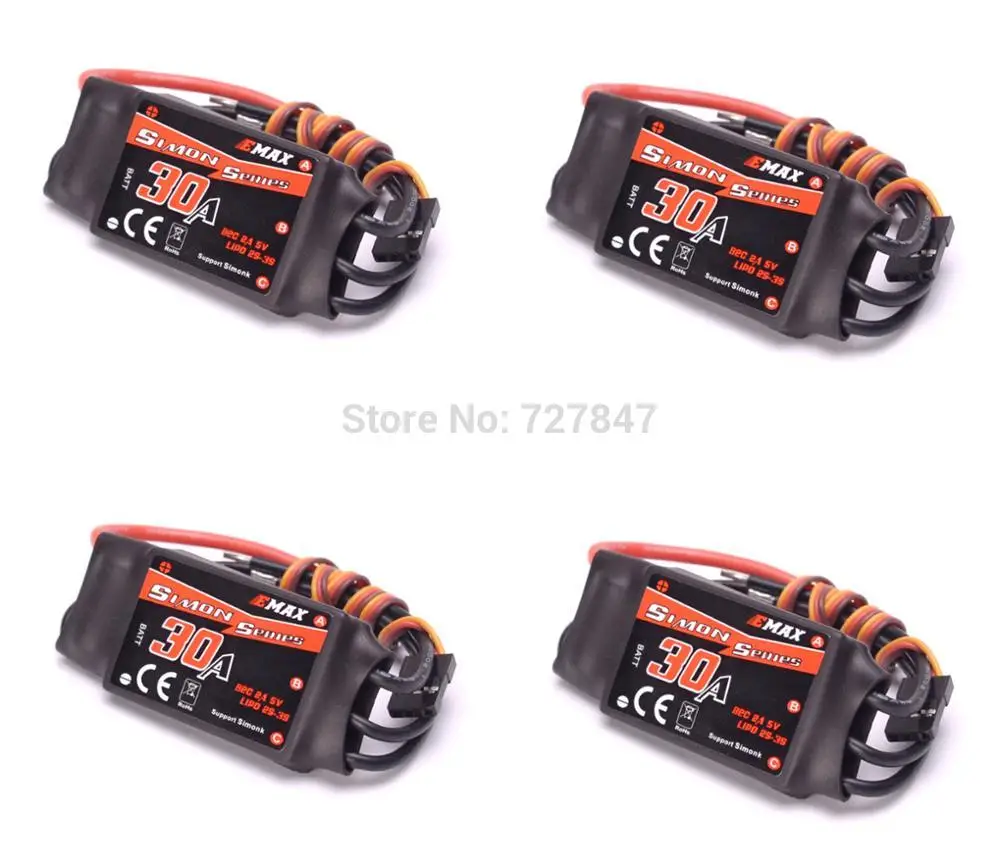 

NEW 30A Simonk ESC For Quadcopter QAV250 for F450 F500 F550 RC Multicopter Quadcopter Wholesale
