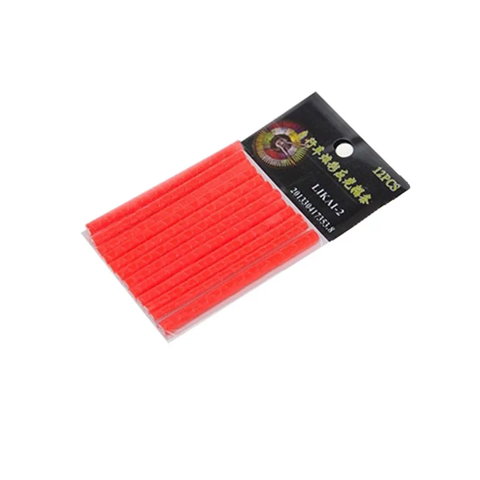 Flash Deal 12 Pcs Bicycle Light Rim Radio Clip Light Tube Safety Warning Light Strip Safety Cycling Reflective Reflector Bike Accessories 11