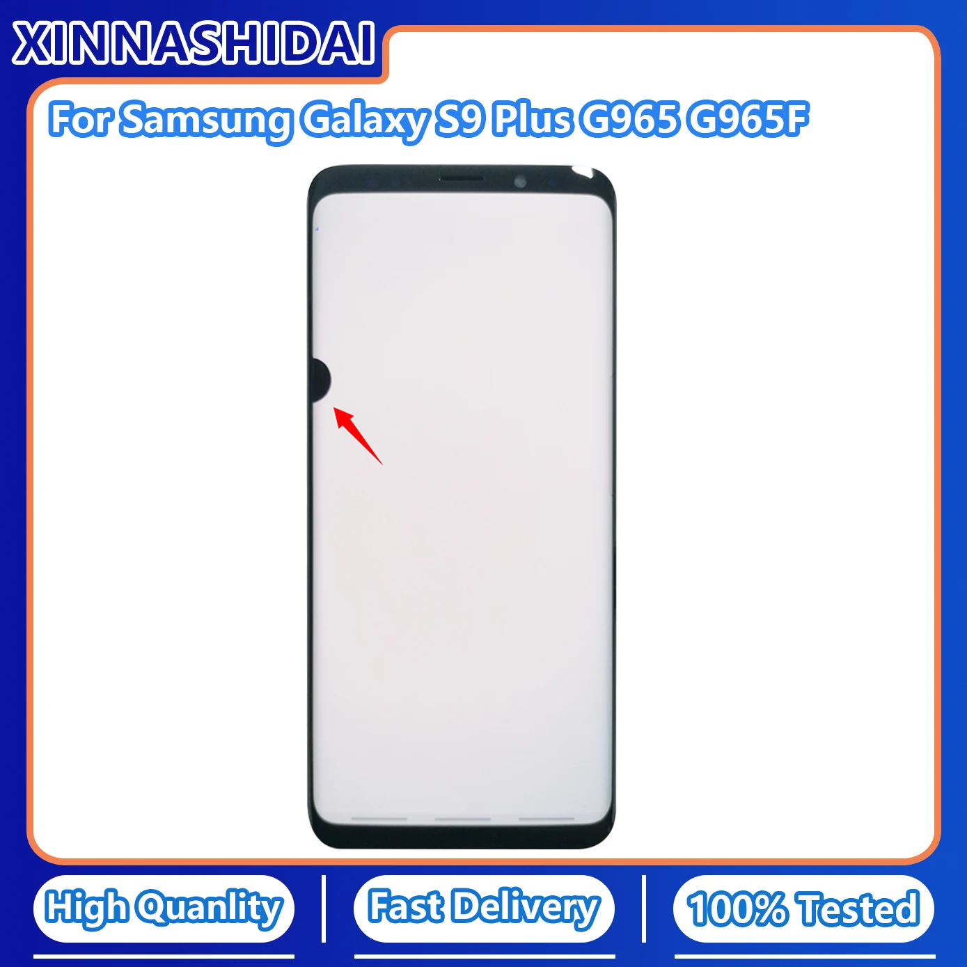 Точка линии S9 Plus ЖК-дисплей для Samsung Galaxy S9Plus G965 G965F сенсорный экран дефектные