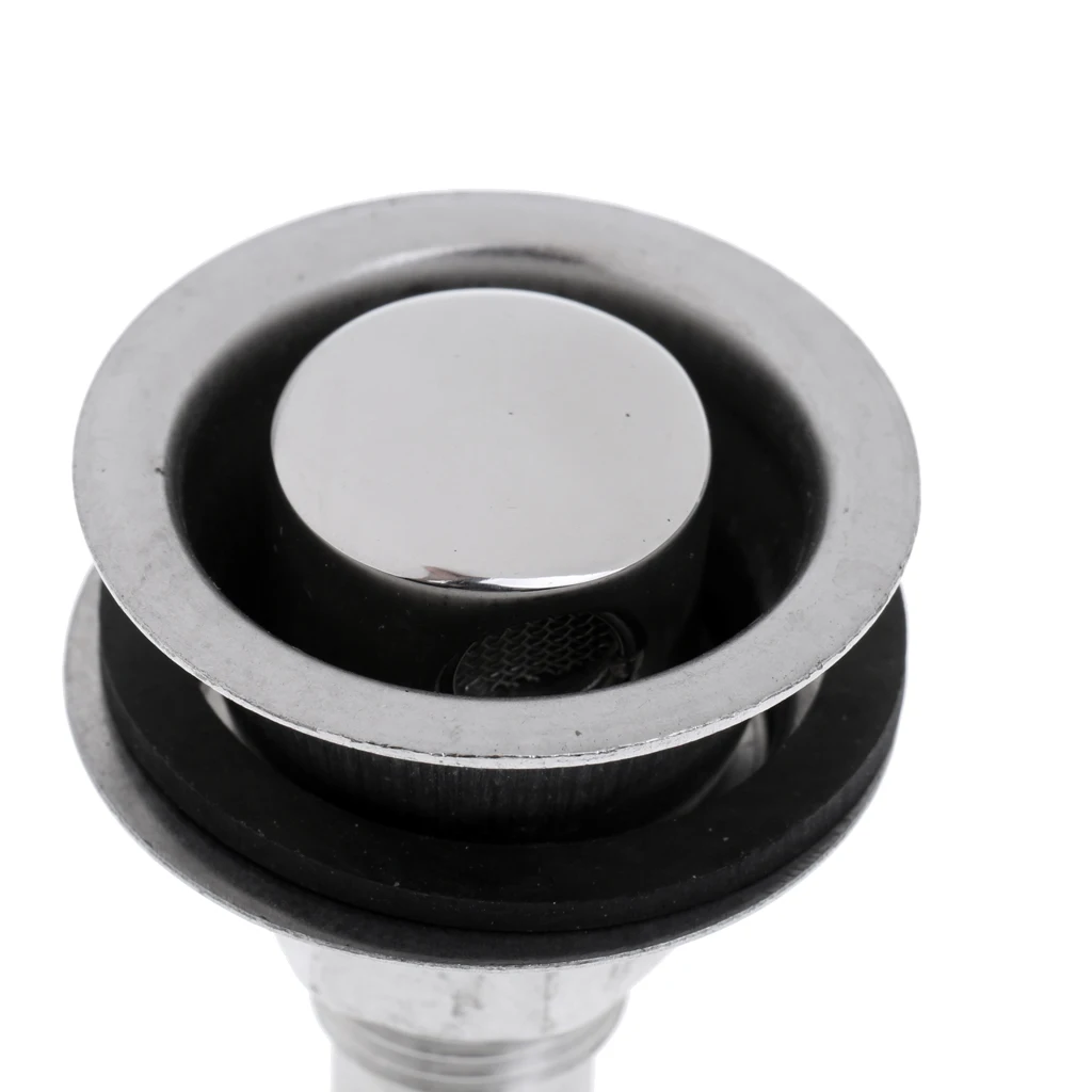 316 Stainless Steel Straight Thru Hull Scupper Valve Fuel Gas Tank Vent  - Fits 3/4 inch 19mm I.D. Hose