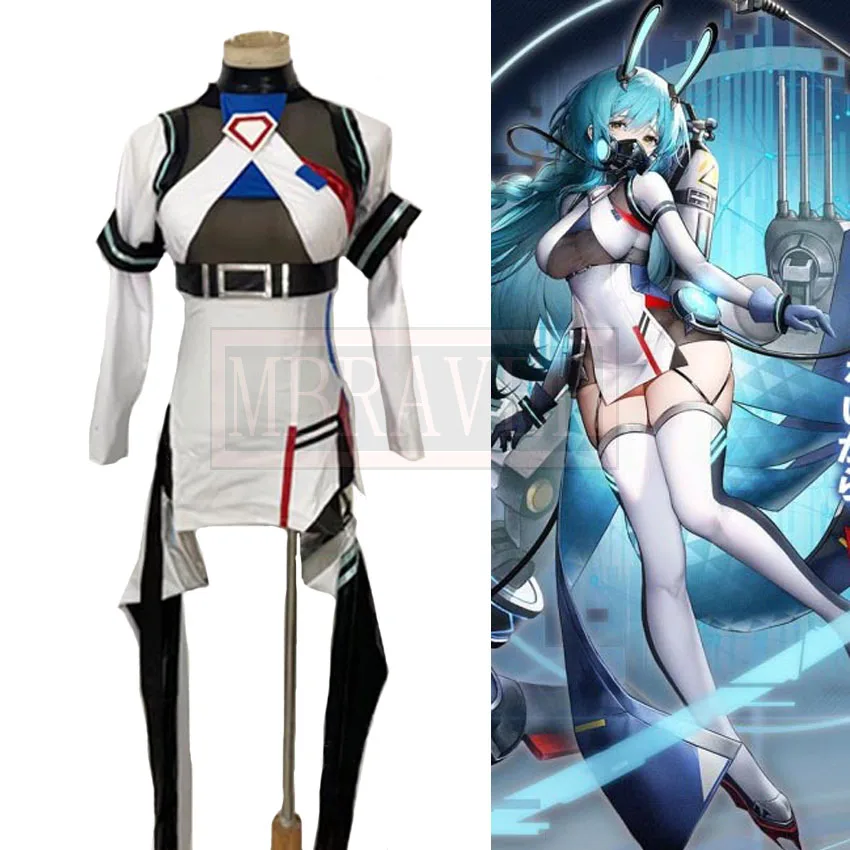 

Game Azur Lane USS Boise Bunny Girl Cosplay Costume Halloween Christmas Party Uniform Custom Made Any Size