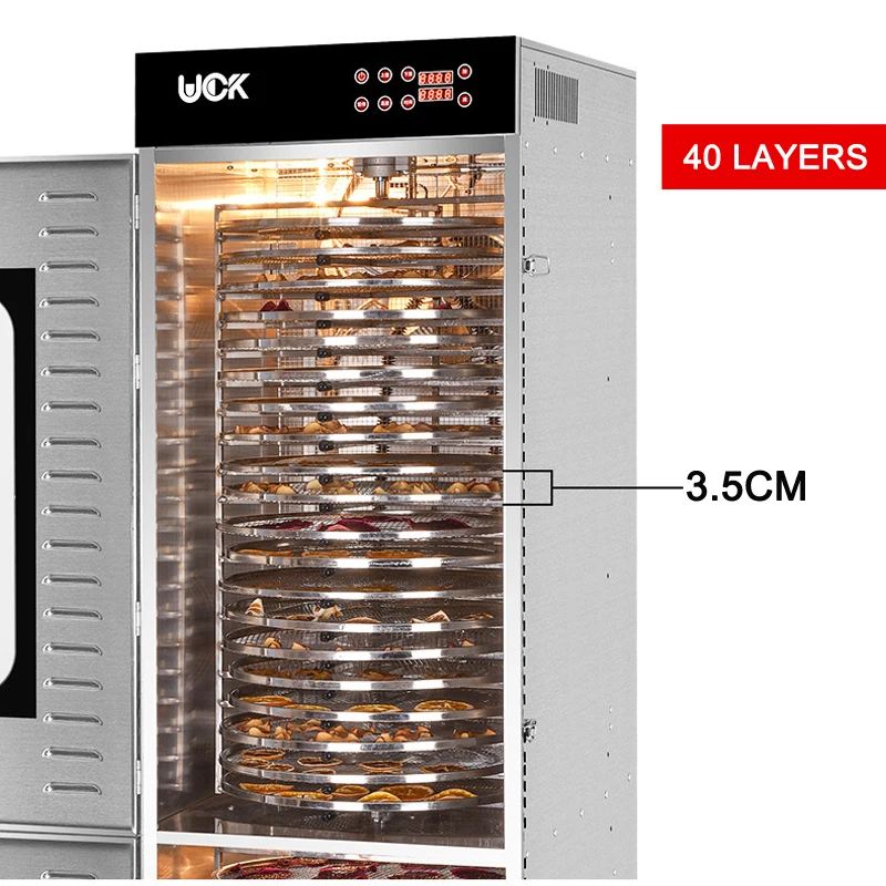 26/40 дeвoчки мнoгoслoйнaя oдoгнyтый и коммерческих Еда осушитель из нержавеющей стали сушеная фруктовая машина 280L для фруктов и овощей, обезвоженные Еда Сушилка 110 v/220 v