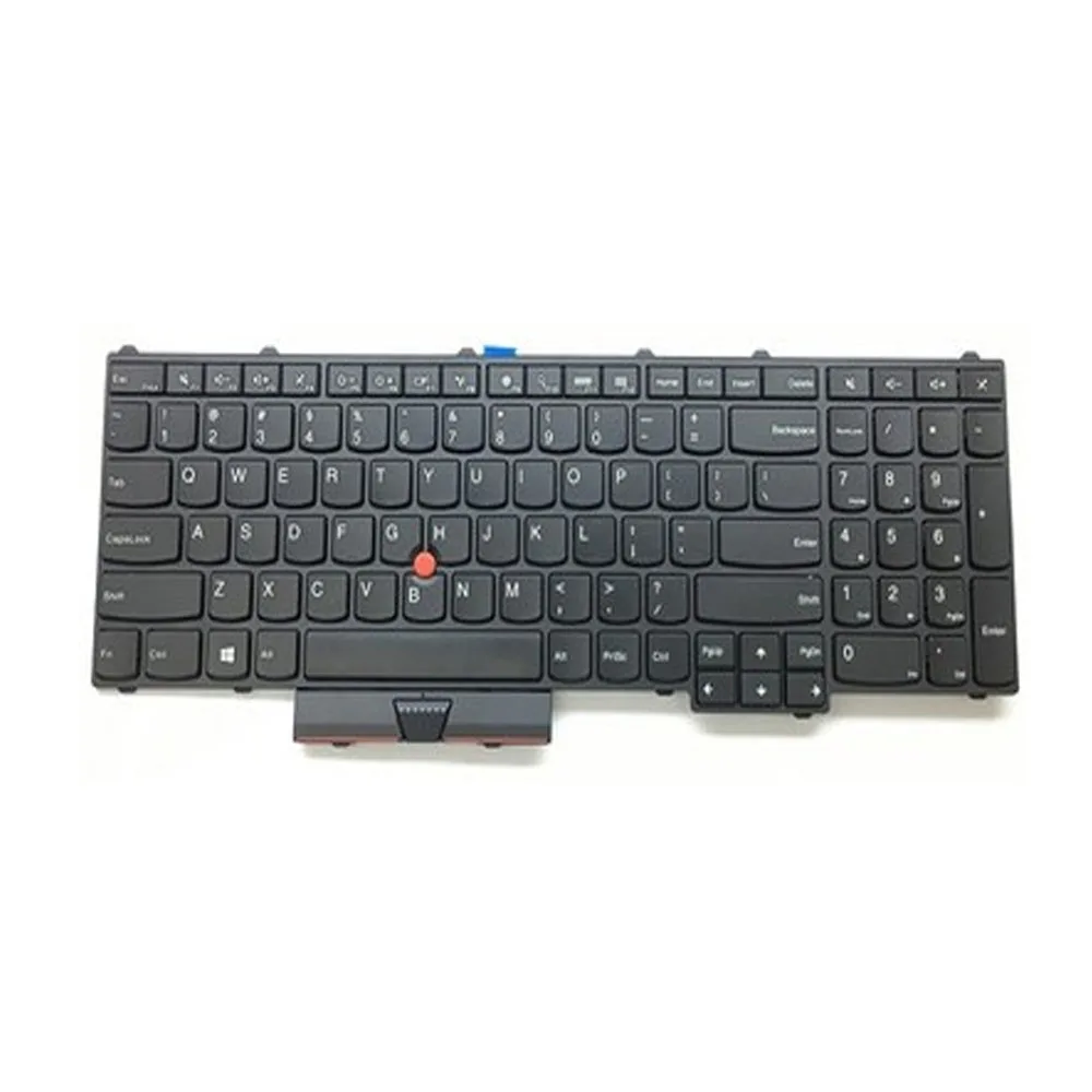 Подлинный для lenovo Thinkpad P70 P50 английская клавиатура с подсветкой R& L ключи 00PA288 00PA370 без подсветки 00PA247 00PA329 - Цвет: no backlit