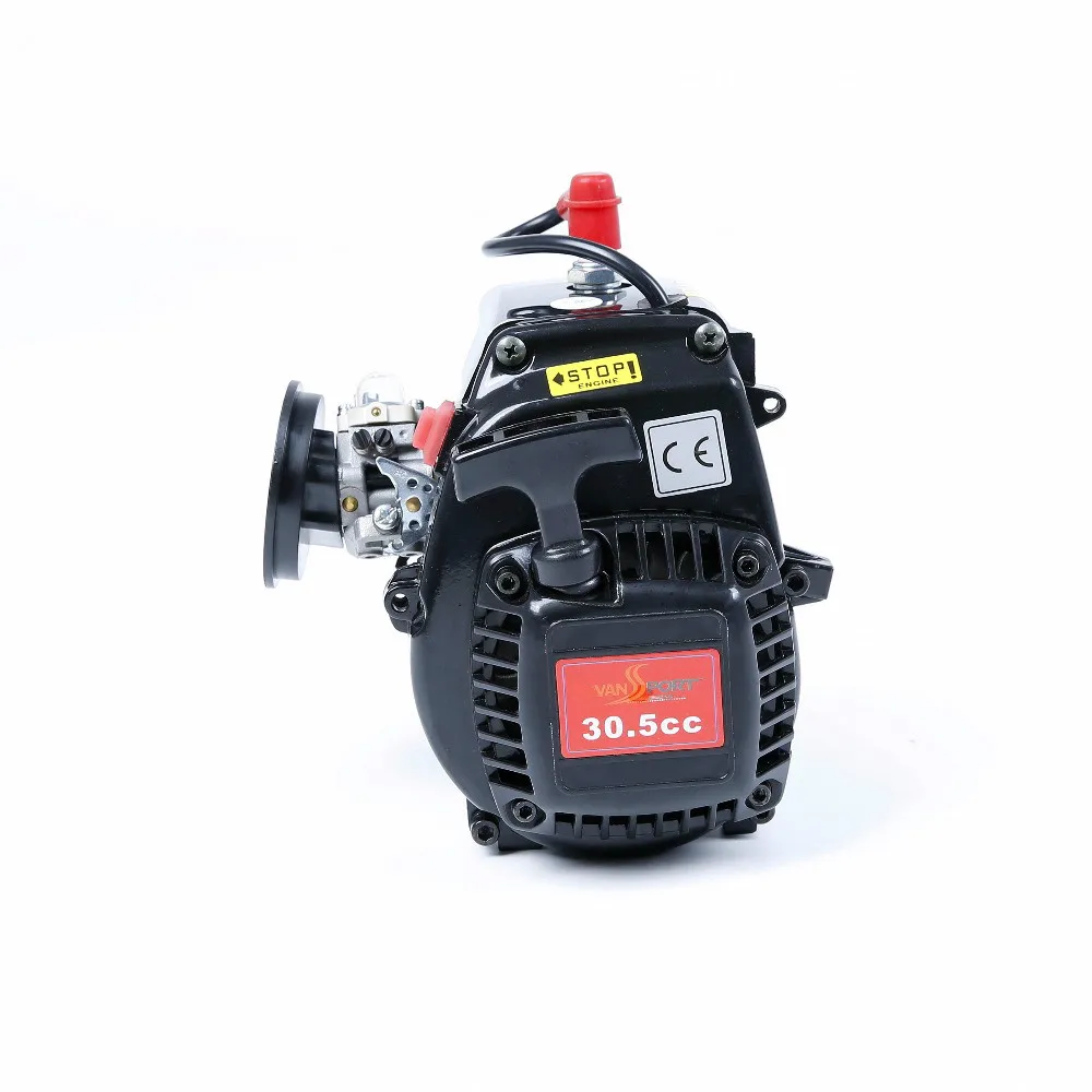 30.5cc 4 BOLT Engine with Walbro Carb. and NGK Spark Plug for 1/5 Scale ROFUN Rovan KM Baja RC Car Parts