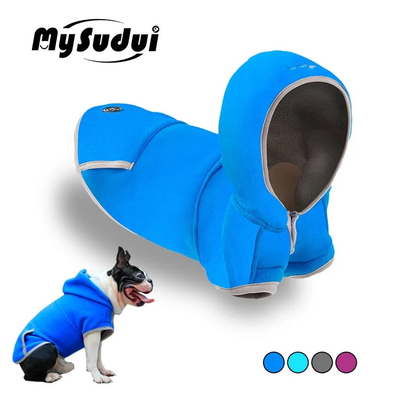 MySudui толстовка с капюшоном для маленьких собак зимняя одежда чихуахуа