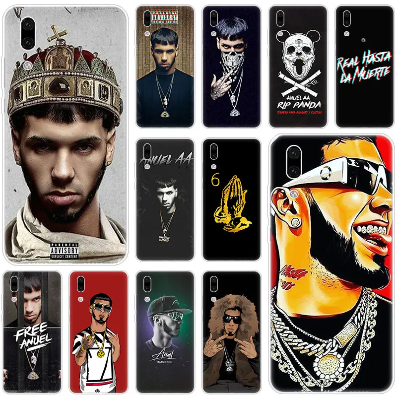 Горячий мягкий силиконовый чехол для телефона Anuel AA Huawei P30 P20 Pro P10 P9 P8 Lite 2017 P Smart Z Plus