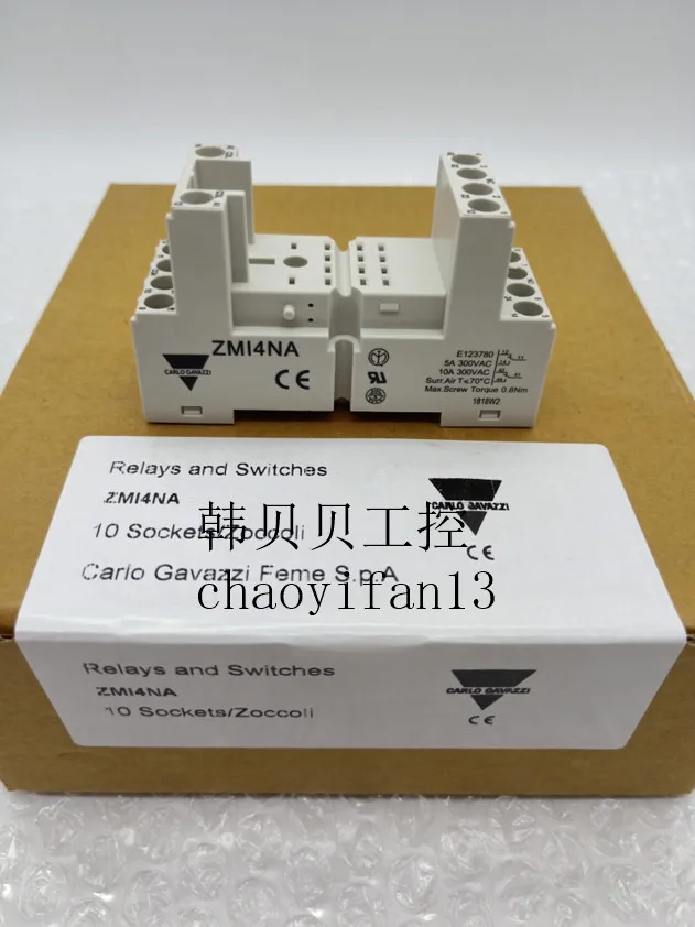 10PCS Brand new original CARLO GAVAZZI relay base ZMI4NA ZM14NA