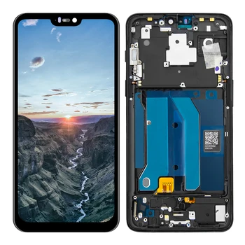 

For Oneplus 6 A6000 A6003 LCD Display Touch Screen Digitizer Assembly with Frame For 1+ 6 LCD