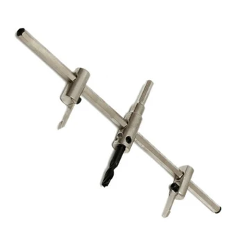 

Circle Hole Saw Adjustable Metal Wood Drill Bit 40 - 300mm Aircraft Type Wood Circle Hole Saw Cutter Cordless Woodworking Tools