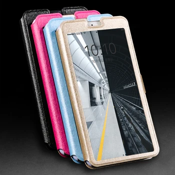 

Flip Case For Lenovo Vibe K5 K5 Plus Stand PU Leather View Window Cover For Lemon 3 K32C36 A6020 A6020a46 A6020a40 5.0 inch