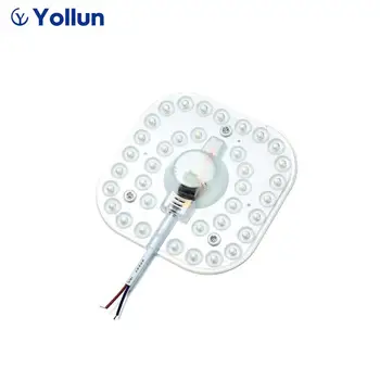 

LED LENS MODULE 24w 36w replace fluorescent lamp green energy saving magnet mount easy install LED Panel Ceiling Light Lamp bulb