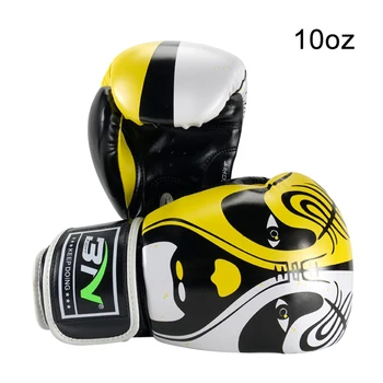 

Men Women Free Fight Martial Arts PU Punching Sparring Sanda Equipments 10oz 12oz Grappling Muay Thai Boxing Gloves Training