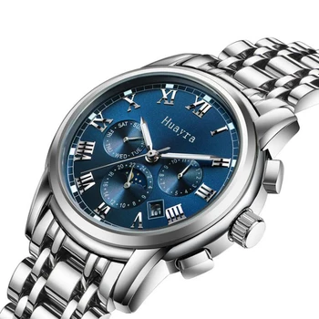 

Huayra Watch Hollow Automatic Mechanical Business Men's Watch Sapphire Glass Men's Multifunctional Fashion Watch