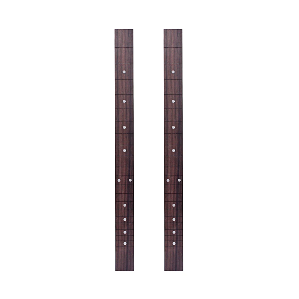 2pcs Rosewood Fingerboard Fretboard for Cigar Box Guitar Length 510mm