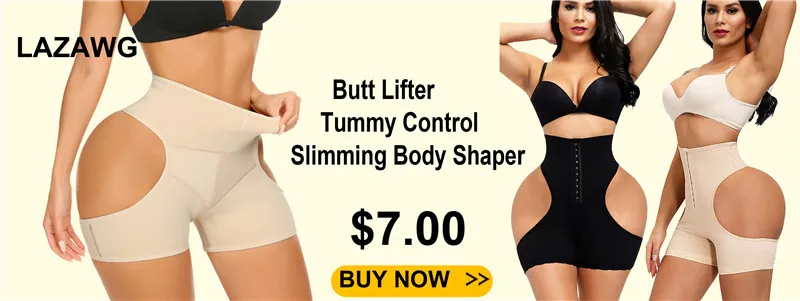 LAZAWG Women Booty Pad Control Panties Butt Lifter Hip Enhancer Mesh Push Up Big Ass Fake Butt Buttocks Body Shaper Underwear assets by spanx