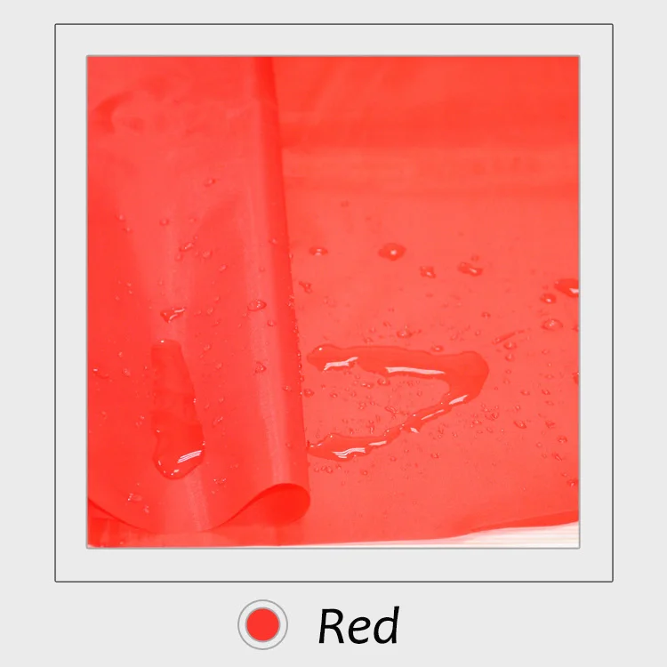 50 см* 150 см полиэстер водонепроницаемый прочная ткань PU покрытие для зонта кайт овсянка одежды ручной работы DIY - Цвет: Red