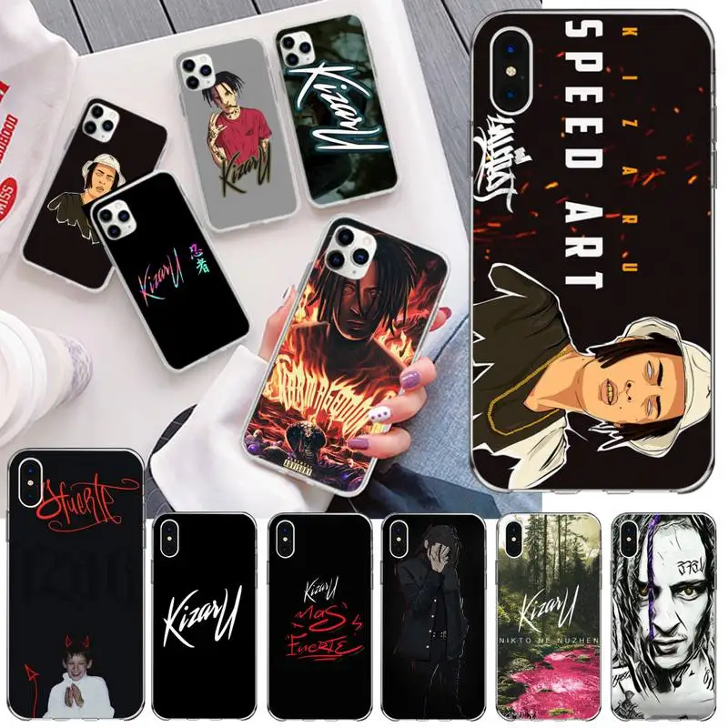 Чехол для телефона CUTEWANAN Kizaru мягкий черный чехол iPhone 11 pro XS MAX 8 7 6 6S Plus X 5S SE 2020 XR |