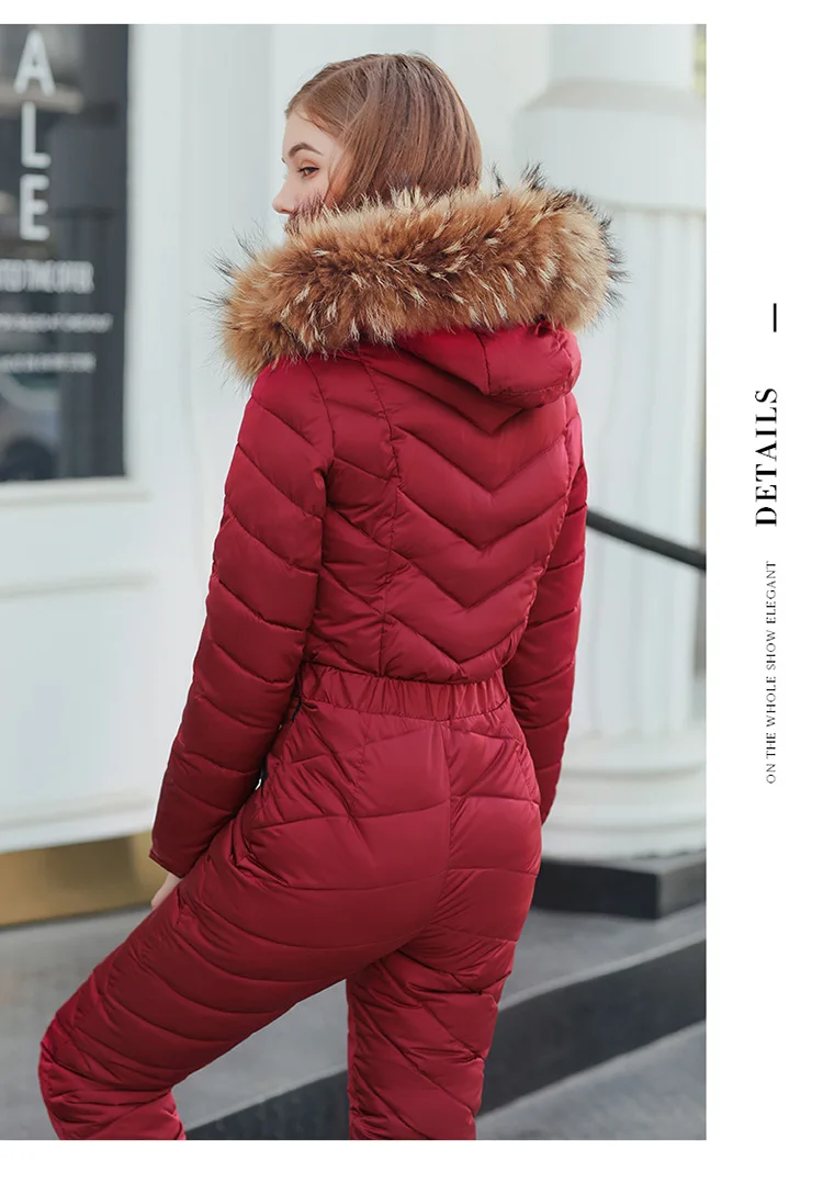 Women's Cotton-padded Jumpsuits Winter New Style Cotton-padded Clothes WOMEN'S Suit Korean-style down Jacket Cotton-padded