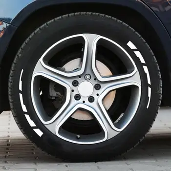 

Letters Tire Sticker Car Tire Wheel Sticker Universal Fit 3D Logo Auto Motorcycle Tires Stickers Wheels Label DIY Styling