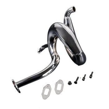 

Metal 71CC Engine Exhaust Pipe Kit for 1/5 HPI ROFUN BAHA ROVAN KM BAJA LOSI 5IVE T Truck Spare Toys Parts