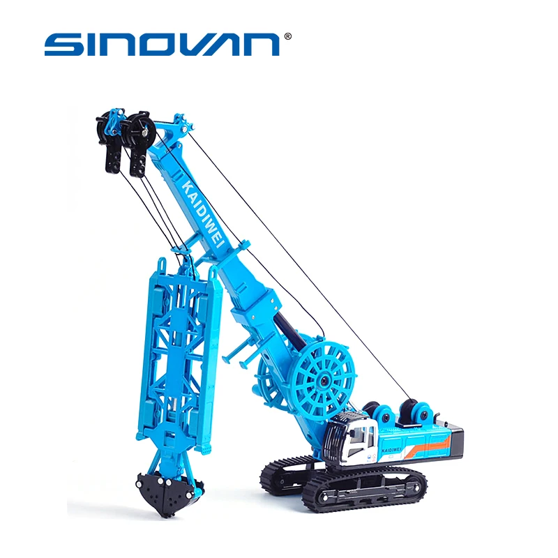 

Alloy Slot Machine Hydraulic Grab Truck KDW Engineering Vehicle Model tank Children Underground Wall Mechanical Equipment Toys