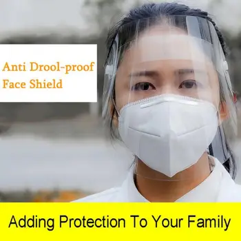 

Z Mask Face High-definition Transparent Protective Cap Anti-Saliva Splash Summer Anti-fog Anti-droplet Windproof Sun Visor Hat